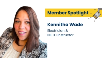 Kennitha Wade, Electrician & NIETC Instructor.