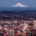 View of the city of Portland, Oregon with Mt. Hood in the background.