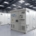 Energy storage systems (ESS) in a warehouse.