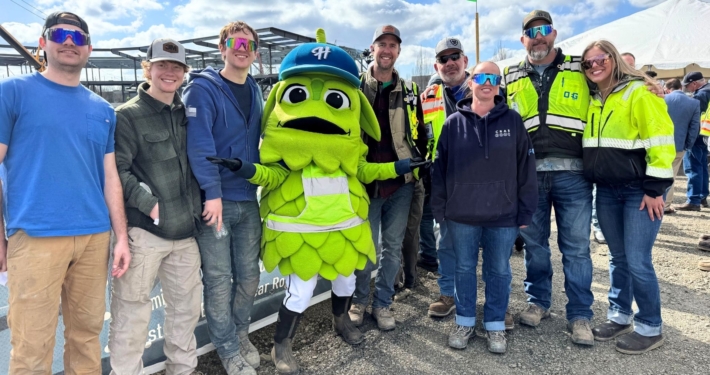 THE OEG team at the Hillsboro Hops Ballpark.