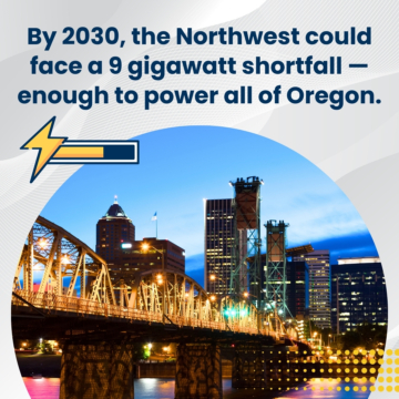 By 2030, the Northwest could face a 9 gigawatt shortfall — enough to power all of Oregon.